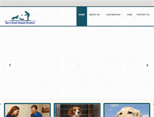 Tablet Screenshot of barryroadanimalhospital.com